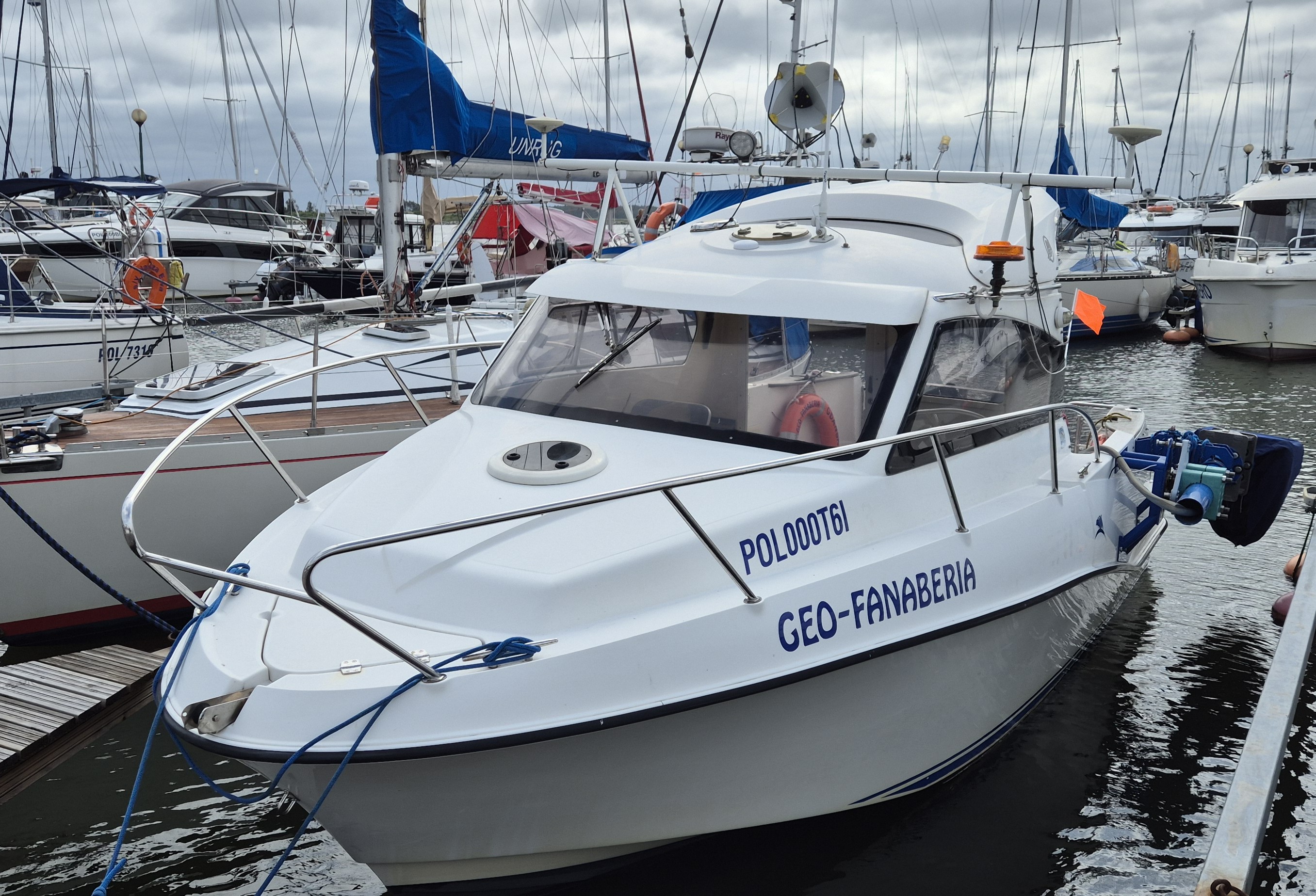Small boat in Gdansk