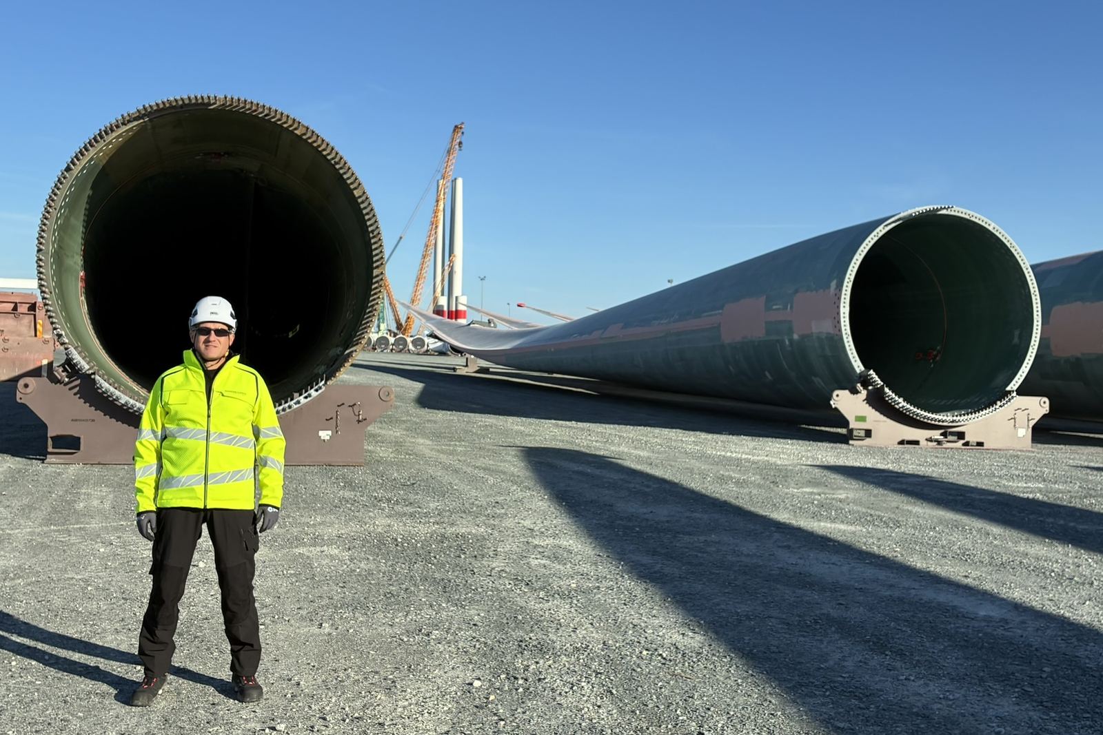 At installation port